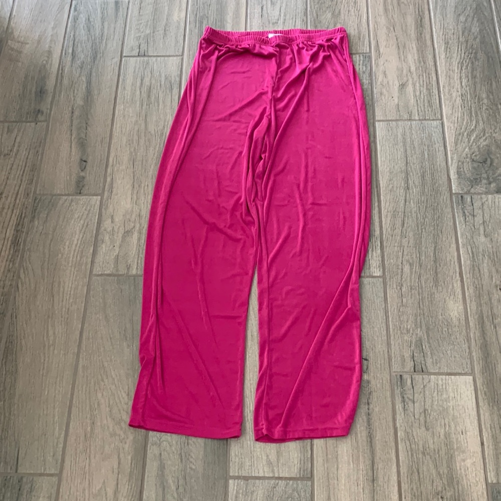 Jostar pink flowy pants
